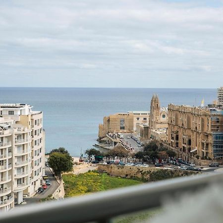 Sea View Apartment 2 Bedrooms 2 Bathrooms, 2 Minutes Away From The Sea San Ġiljan Kültér fotó